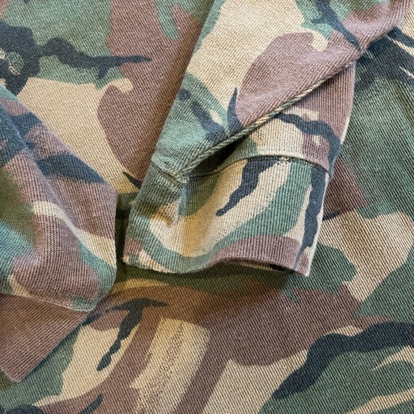 Polo Ralph Lauren Camo Camouflage Mens XXL Estate Rib 1/4 Zip Sweatshirt - Picture 4 of 10